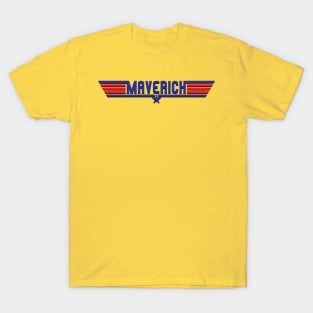 Top Gun Maverick Text T-Shirt